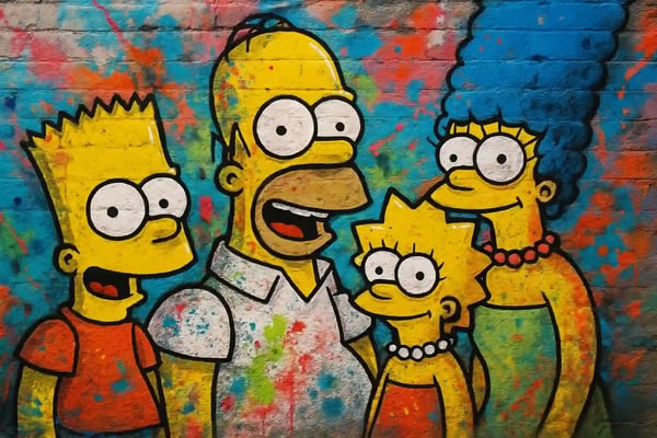 Arte Urbano de Simpson