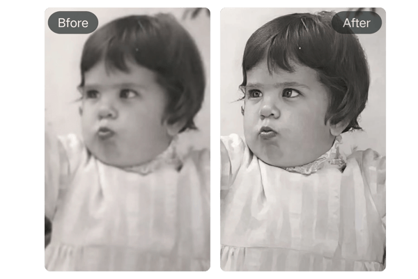 AI Unblur Image to Restore Old Blurry Photos