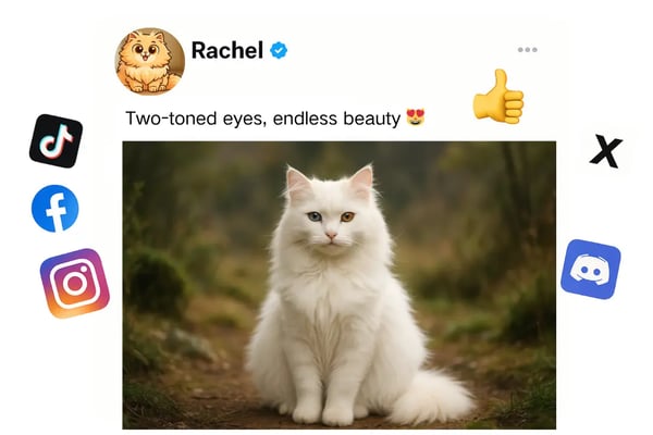 Cat Social Media Posts