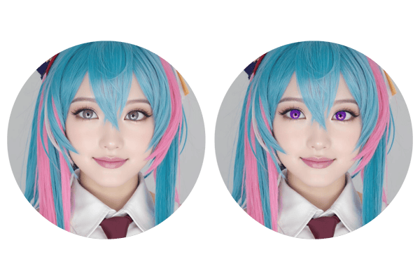 Change Eye Color Online for Cosplay