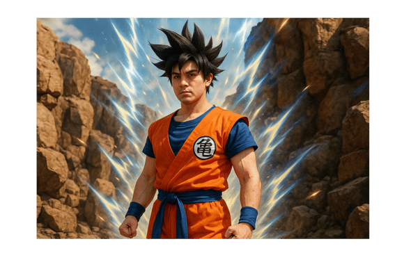 Cosplay Kaio-Ken Blueprint