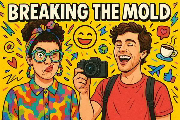 Vlogger, die sich von der Norm unterscheiden