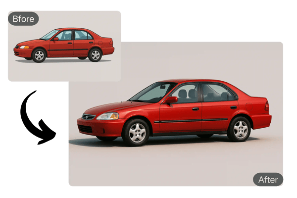 🚗 Convert 2D Car Image to 3D Model