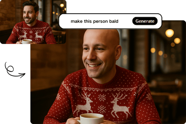 Prank Friends with Playful Bald Transformations