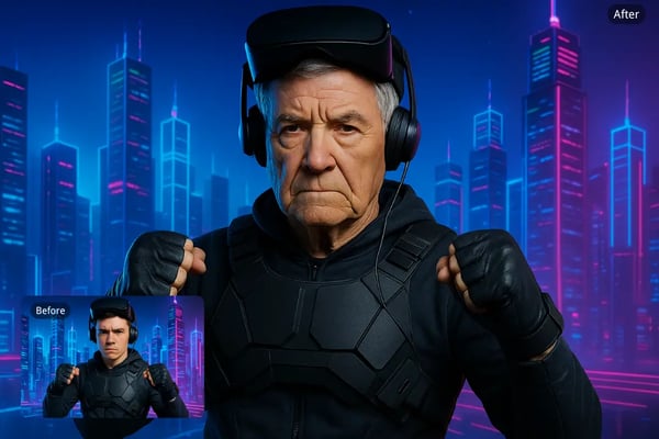 Age Filter for Virtual Reality Avatar Customization