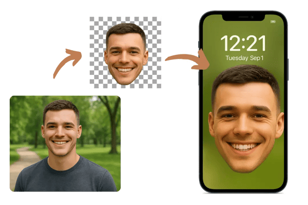 个性壁纸(大头抠图)