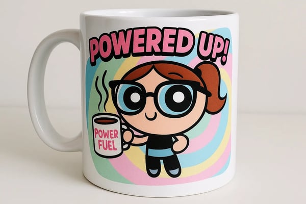 Créations de produits Powerpuff Girls avec logo