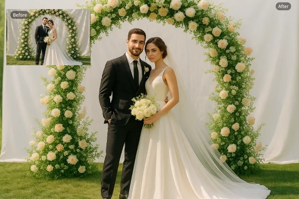 Polishing Event Backdrops for Professional Imagery