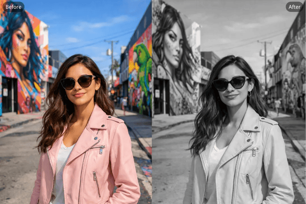 Convert Images to Grayscale for Social Media Profile Pictures