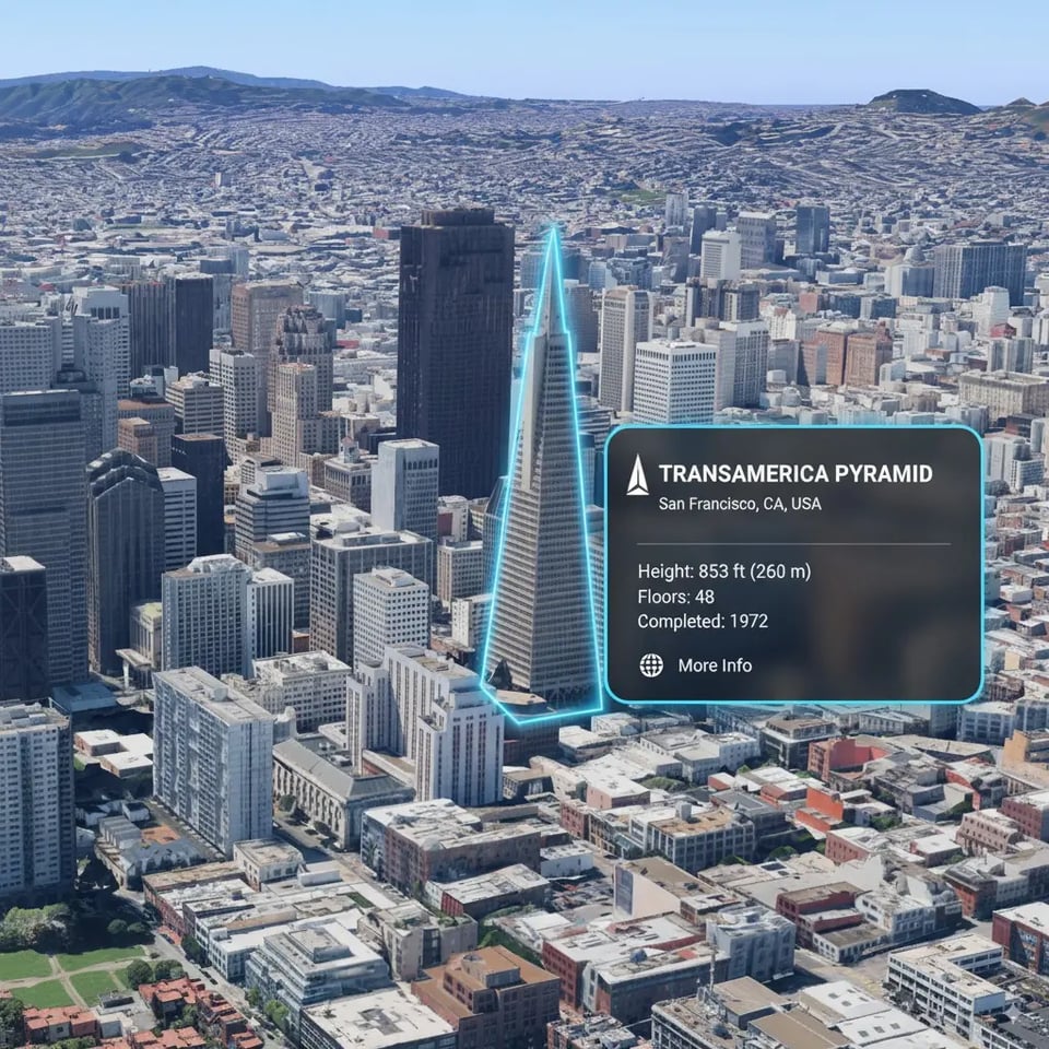 Images cartographiques avec cartes d’information en AR