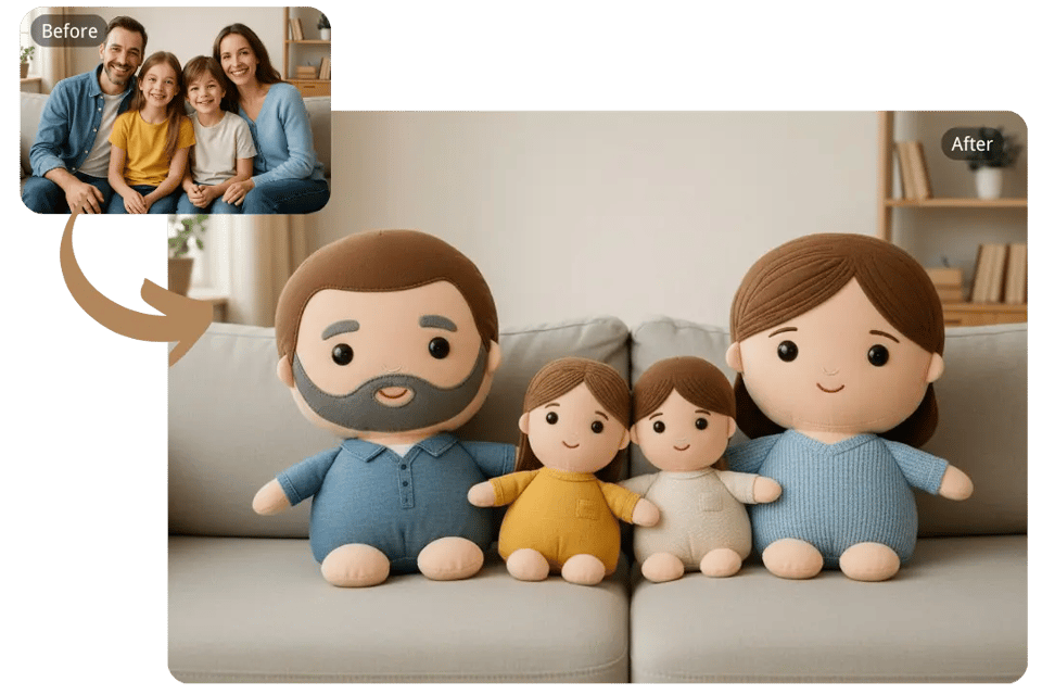 Collectible-Inspired Artwork Through the AI Jellycat Generator