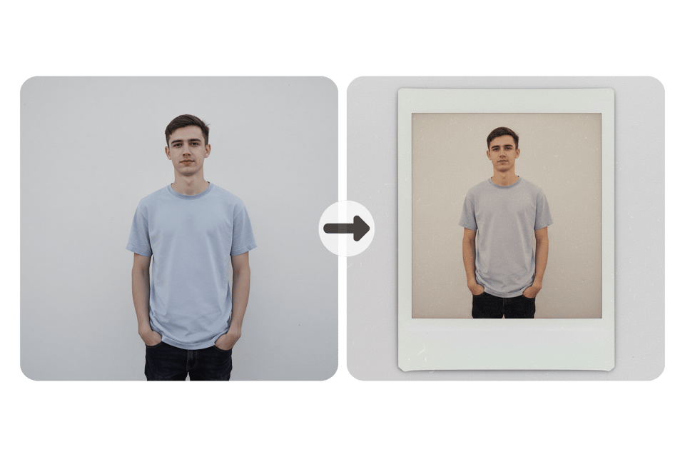 Añade un efecto Polaroid a cualquier imagen