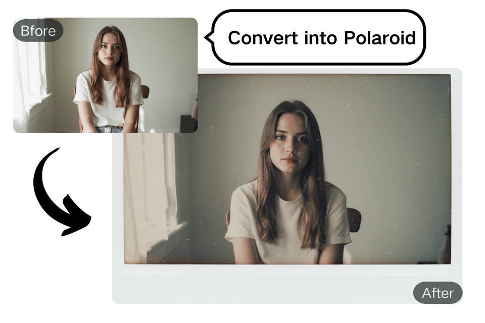Convierte tu imagen en Polaroid con un clic