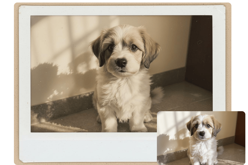 Generador de fotos Polaroid con IA gratis en línea, sin necesidad de registro