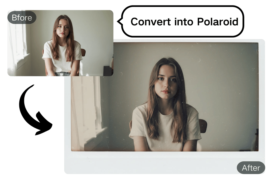 Convert Image to Polaroid with One Click