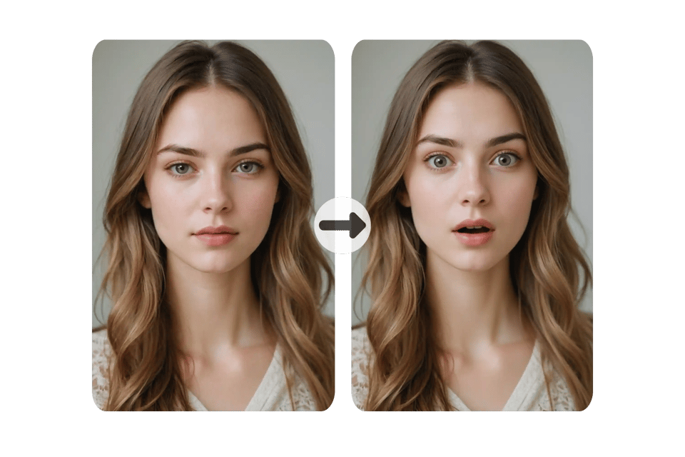 AI Facial Expression Changer with One-Click Editing
