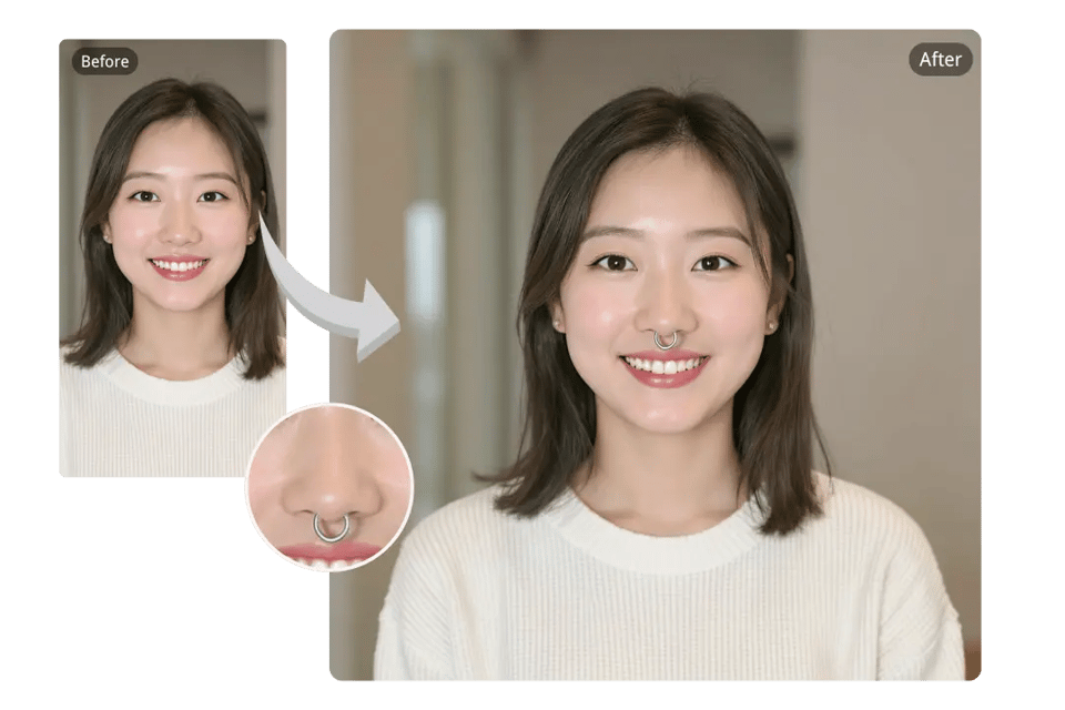 Fast and Accessible – Nose Piercing Filter in Seconds