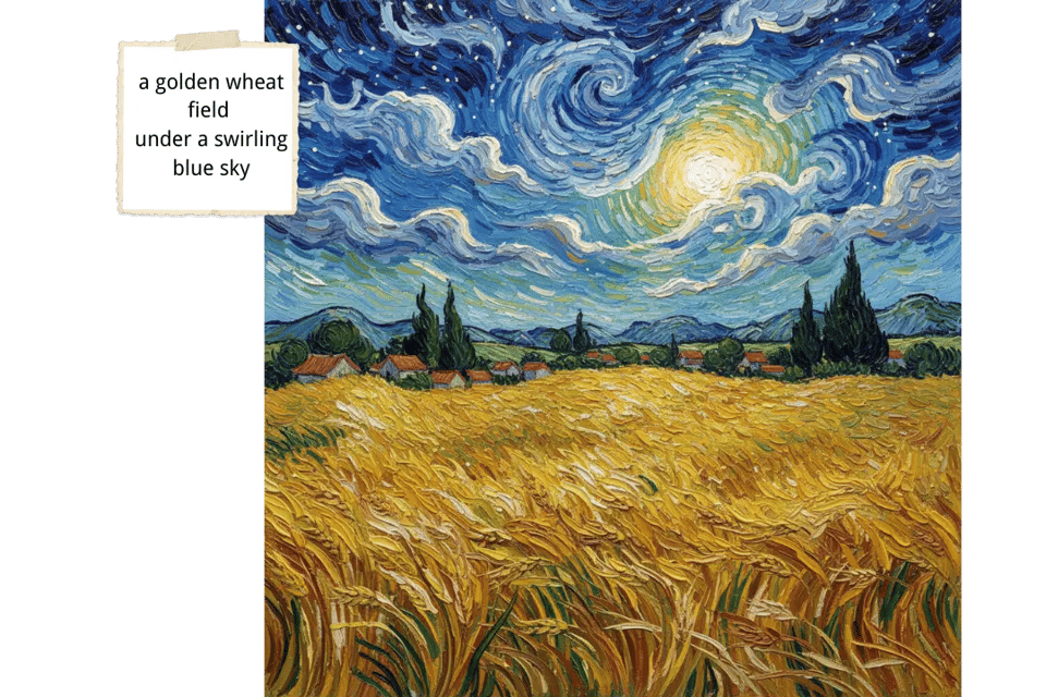 Text to Van Gogh – Create Paintings from Words