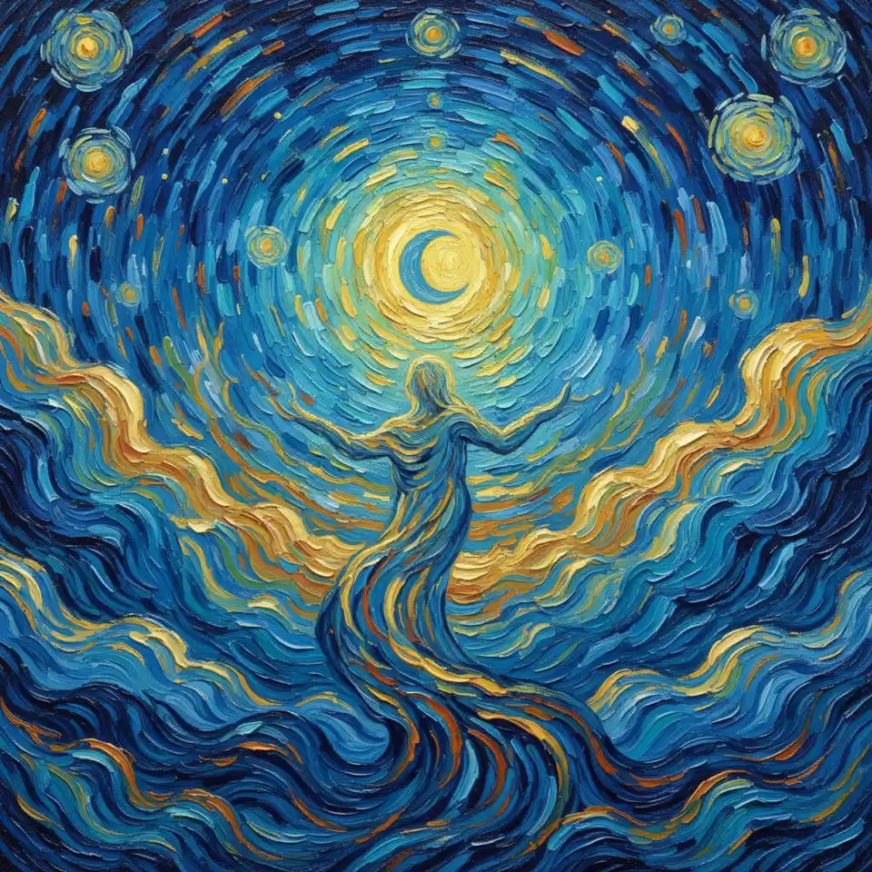Van Gogh Abstract Creations – Imagination Without Limits