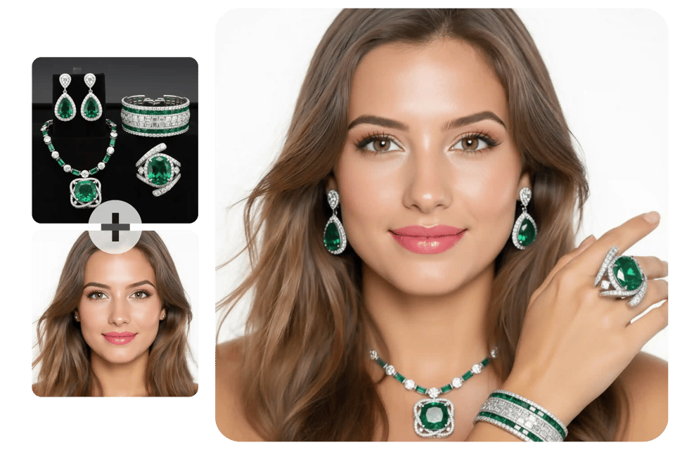 Virtual Try-On with AI Jewelry Design Generator Free