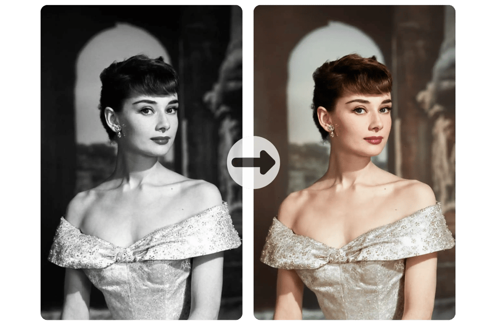Recolorea fotos en blanco y negro — devuélveles el color