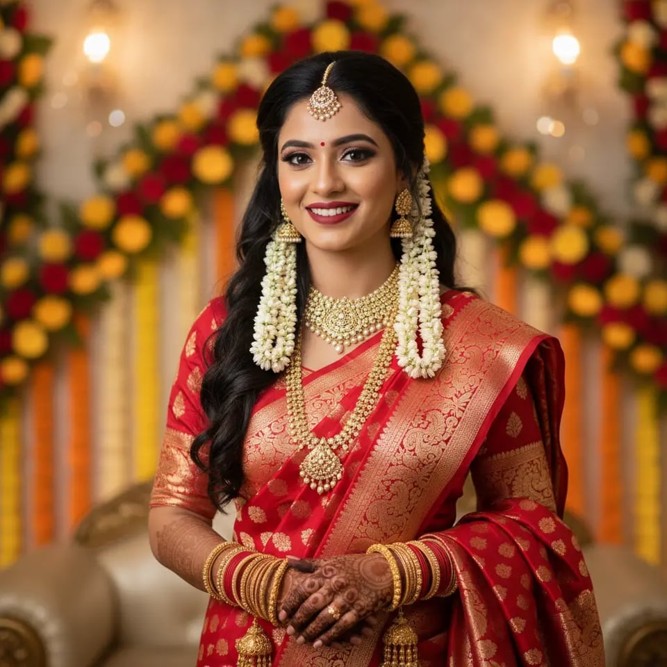 Bridal Silk Saree for Wedding Planning