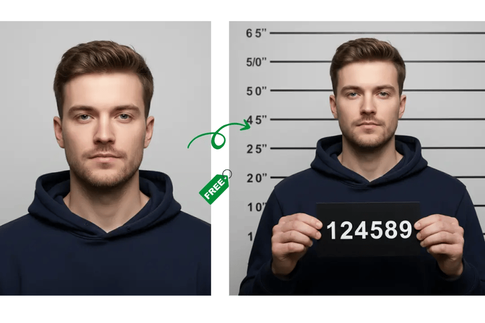 Transform Any Photo with Free AI Mugshot Generator 