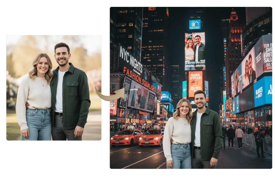 Social-Media Ready Times Square Billboard Photo of Yourself