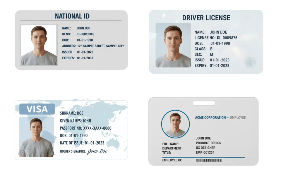 Generador de fotos de pasaporte con IA para múltiples usos