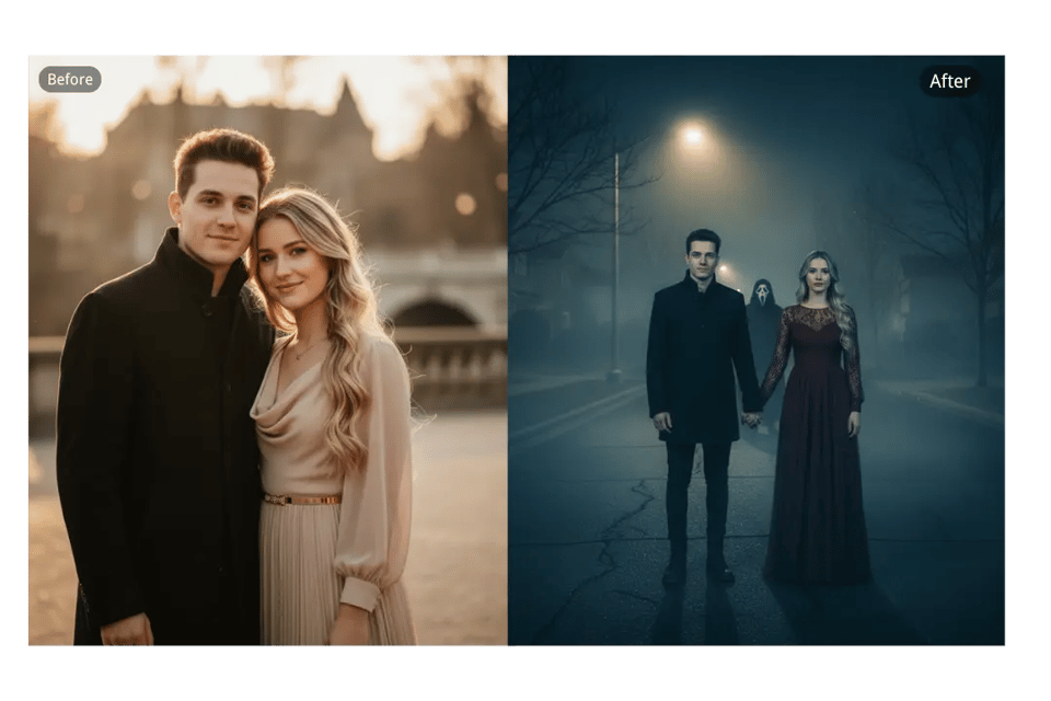 Consistent Scream AI Pictures for Selfies & Group Shots