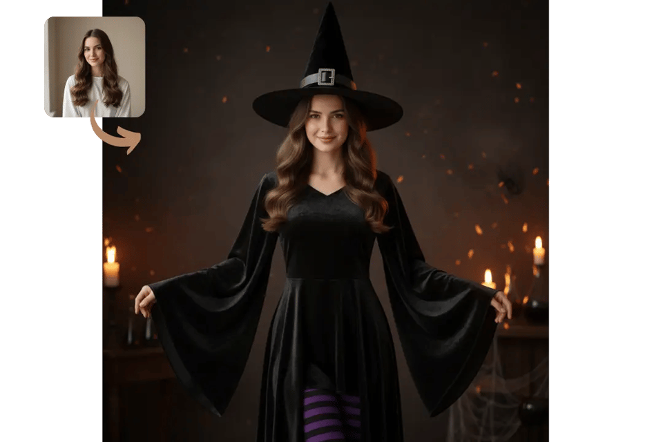 Free AI Halloween Costume Generator – Spooky Looks Made Easy