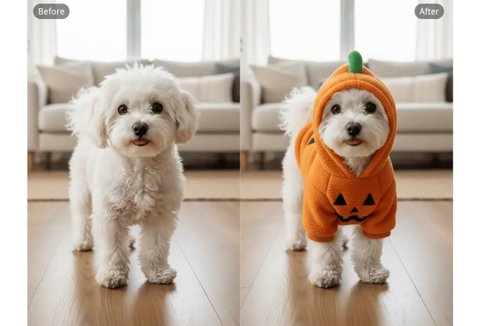 🎃 Jack-o’-Lantern Pet Hoodie