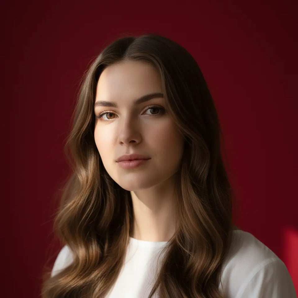 Studio Portrait with Cinematic Lighting