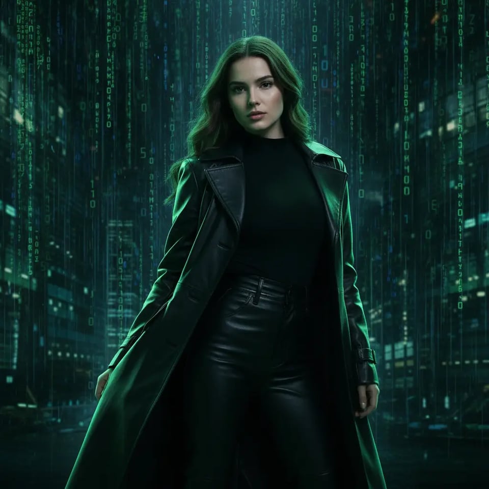 The Matrix Cinematic Portrait