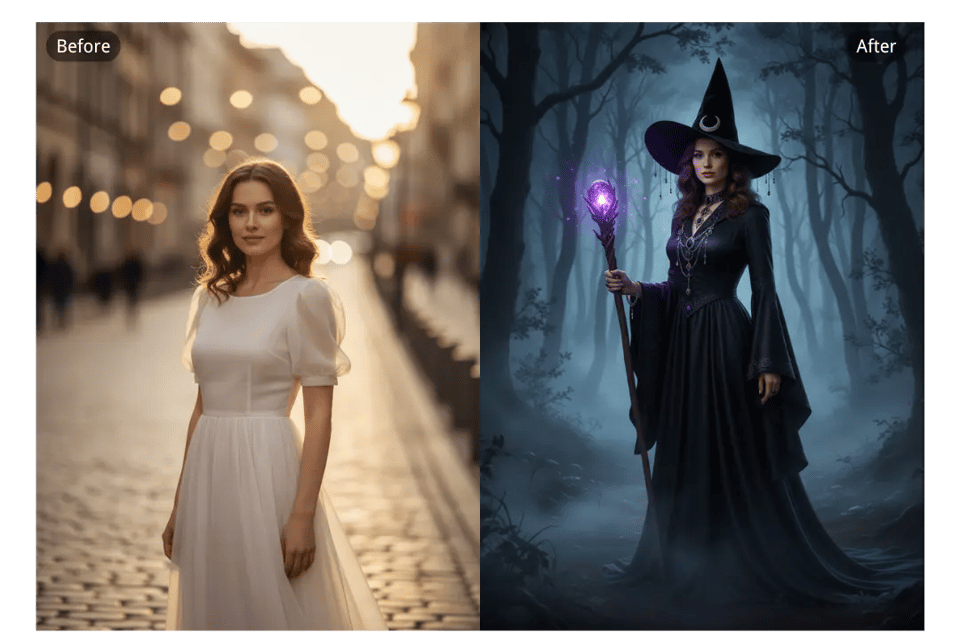 🖤 Classic Dark Witch Style