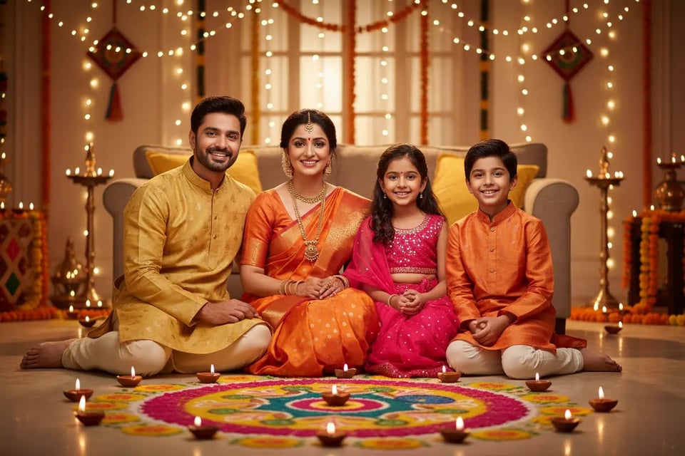 Diwali Family Photo Prompt