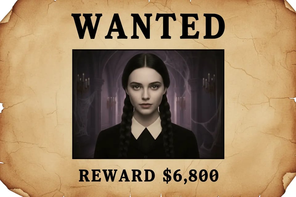 Channel the Quiet Darkness of Wednesday