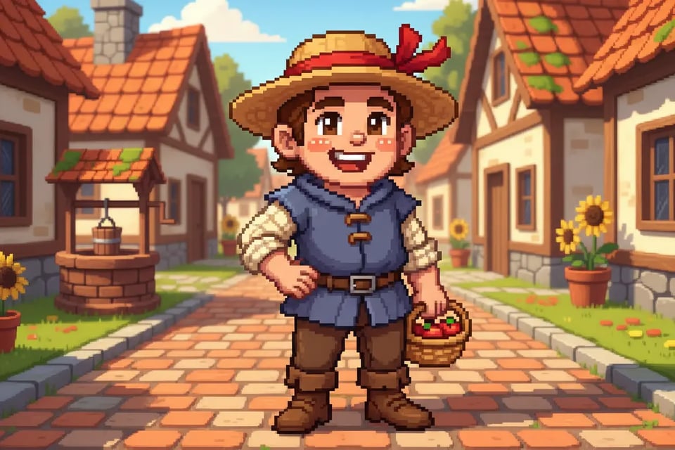 Pixel & Retro NPC Characters