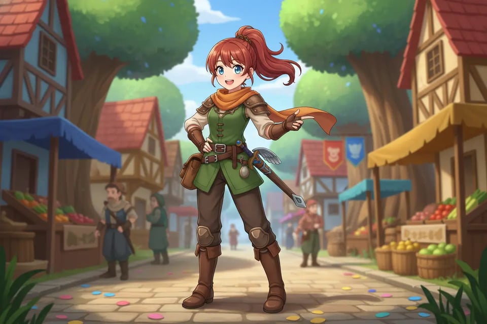 Anime & Stylized NPC Characters