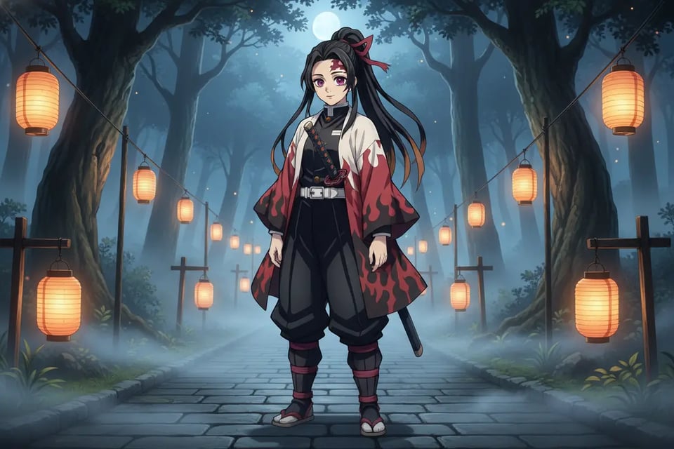 Demon Slayer-style OC