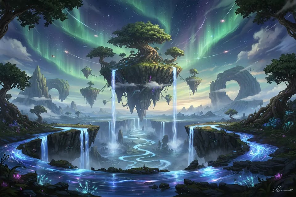 🪐 Fantasy Worlds of Magic and Light