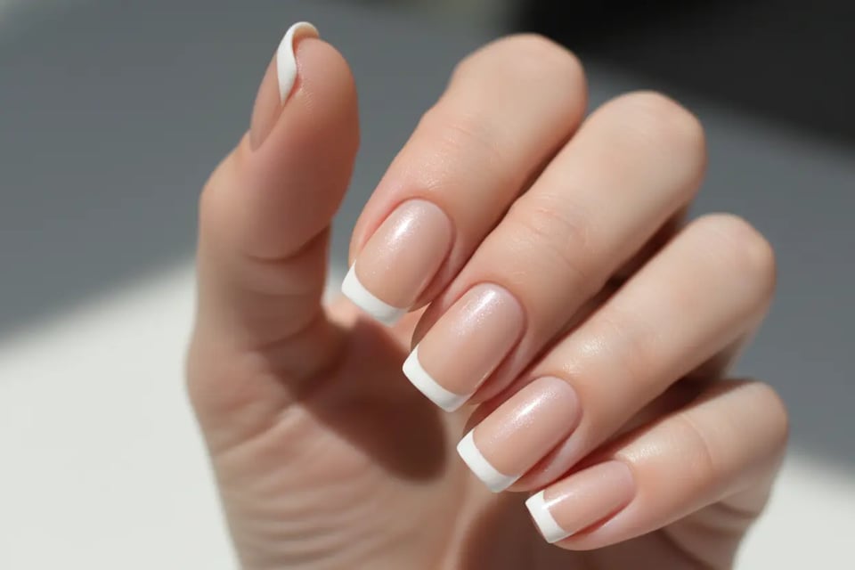 French Nails — Timeless Elegance Redefined by AI
