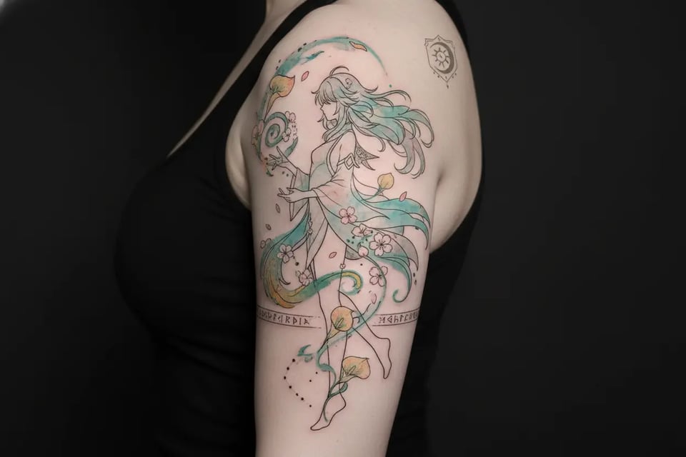 Create Unique Tattoo Art Inspired by Your Genshin OC