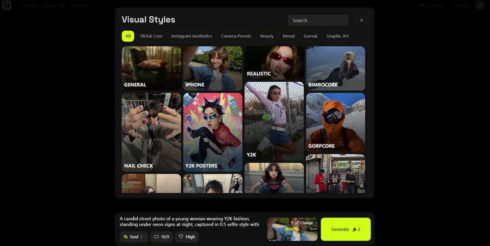 Select "Create Image"