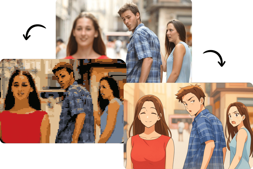 Stylized Meme Options