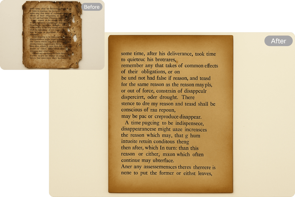 Archaeological Restoration