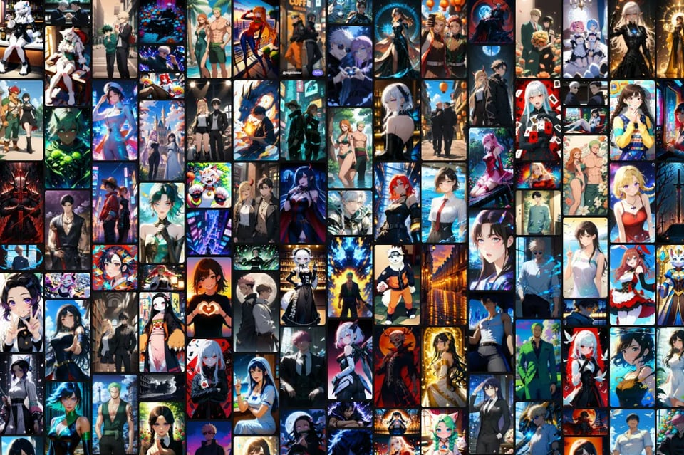 Massive Character Library: 