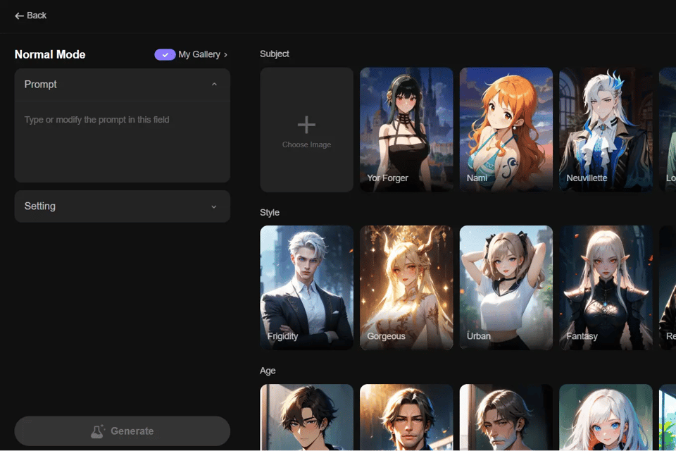 AI-Powered Image Generation: 