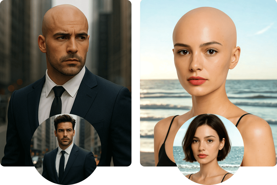 Fast and Private Bald Transformation