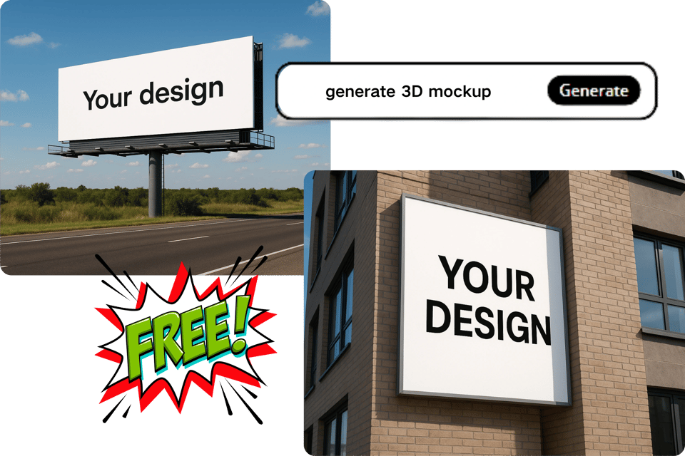 Advanced 3D Mockup Creation